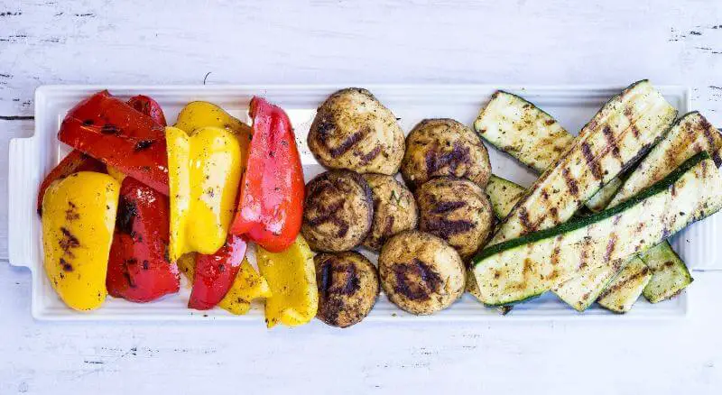 Keto Grilled Veggies