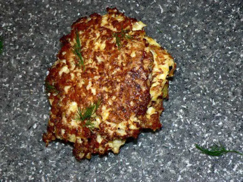 Low Carb Cauliflower Fritters