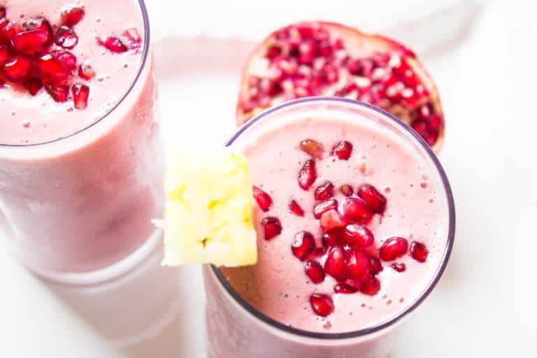 Creamy Pomegranate Smoothie