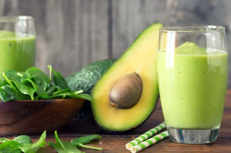 spinach and avocado smoothie