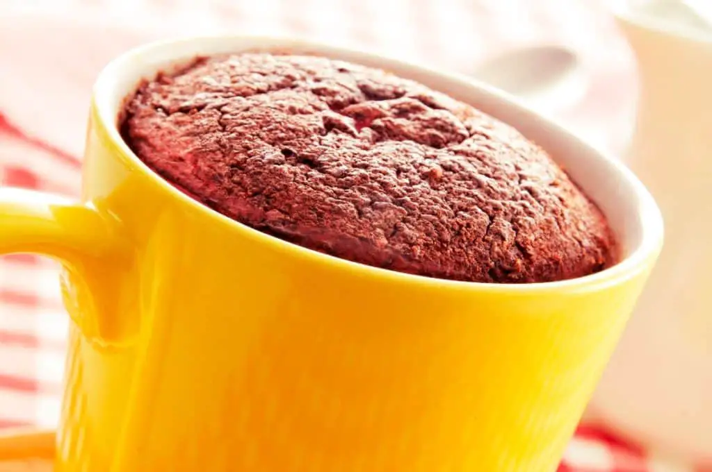 Super Moist Gooey Chocolate Mug Cake from Scratch Tiny Kitchen Divas