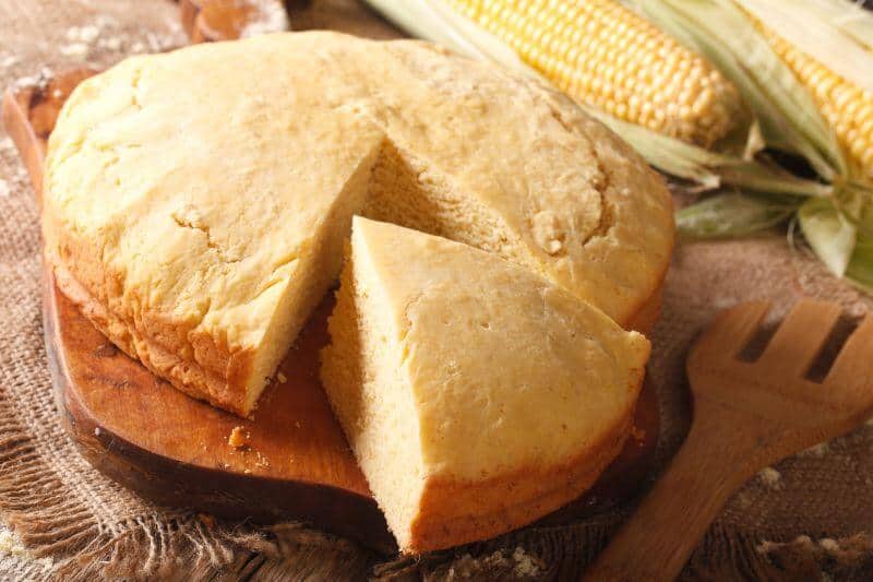 Homemade cornbread