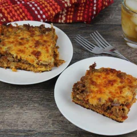 Low Carb Quick Chili Pie