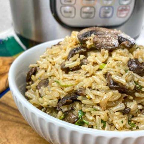 Instant Pot Ultimate Mushroom Rice Pilaf