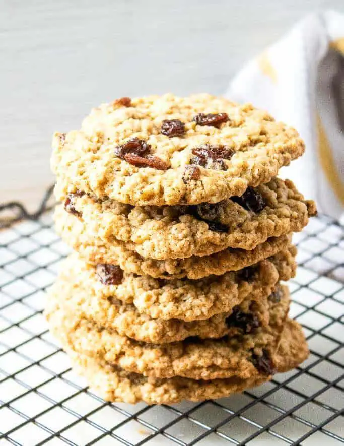 Classic Chewy Oatmeal Raisin Cookies Tiny Kitchen Divas