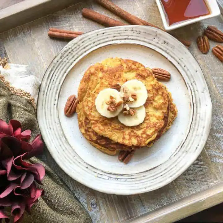 Gluten-Free Pumpkin Spice Pancakes