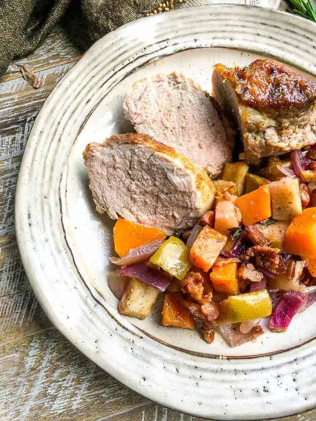 Pork Tenderloin With Honey Applesauce Glaze