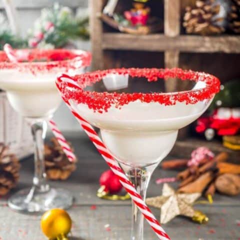 White Chocolate & Peppermint Martinis