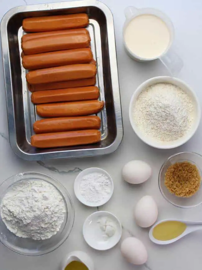corn dogs ingredients