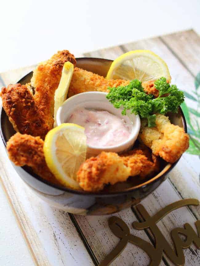 Fish Sticks Bowl