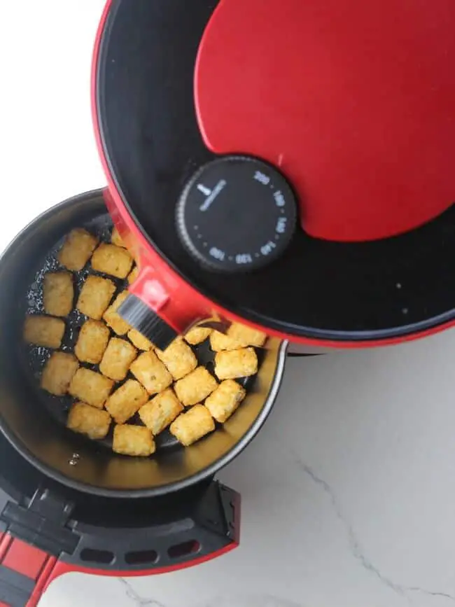 place tatter tots on air fryer