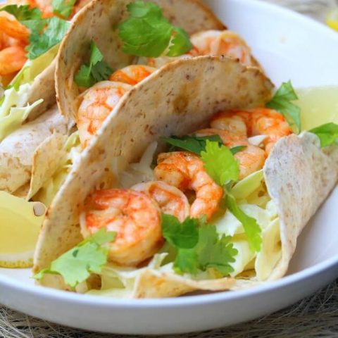 shrimp tacos