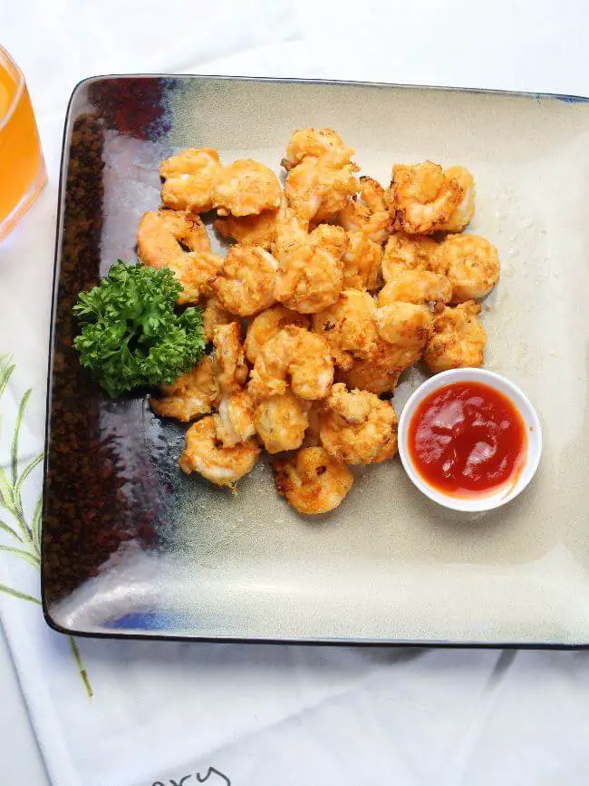 air fried frozen shrimp