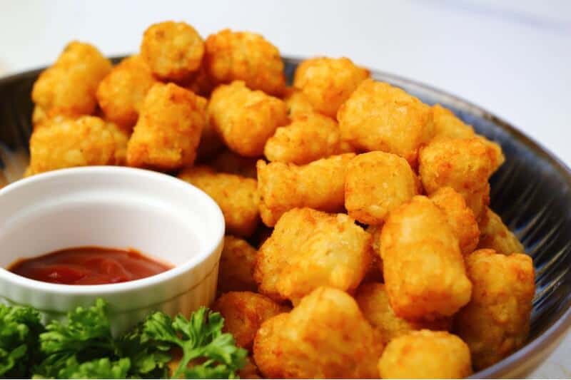 air fried tatter tots