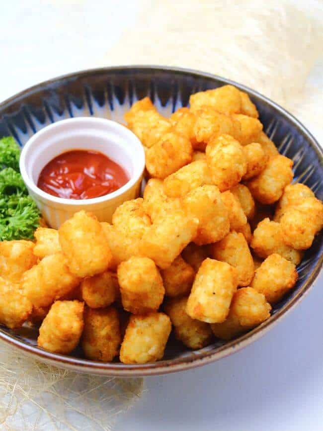 tatter tots side shot