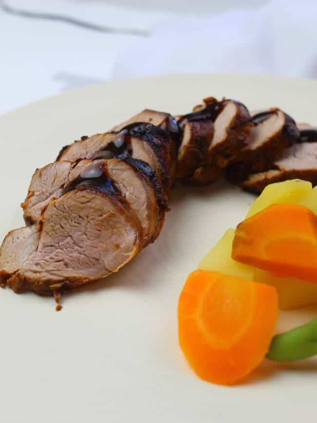 Pork Tenderloin With Veggies