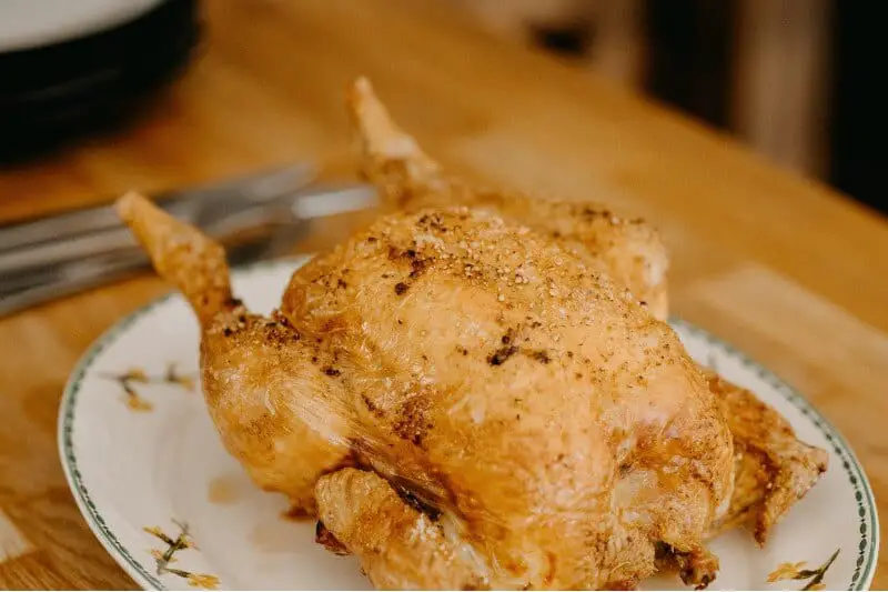 air fried whole chicken
