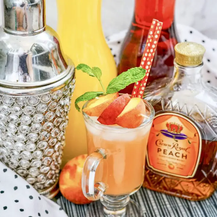 Royal Peach Cocktail