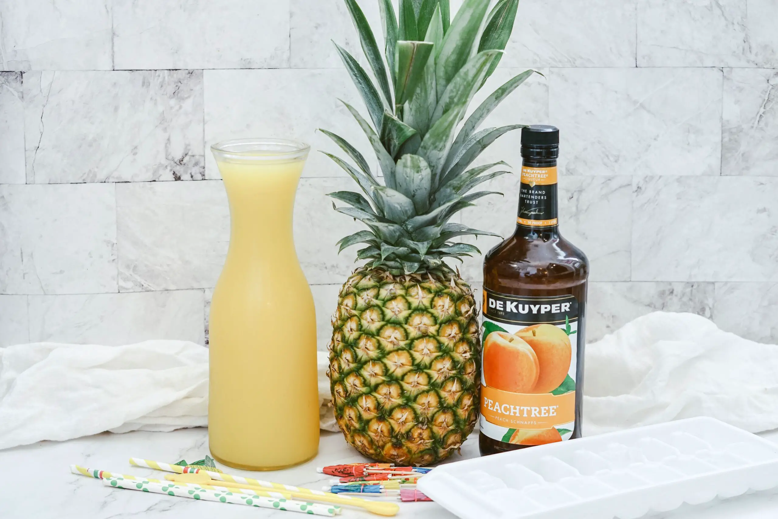 Pineapple Fuzzy Navel Ingredients