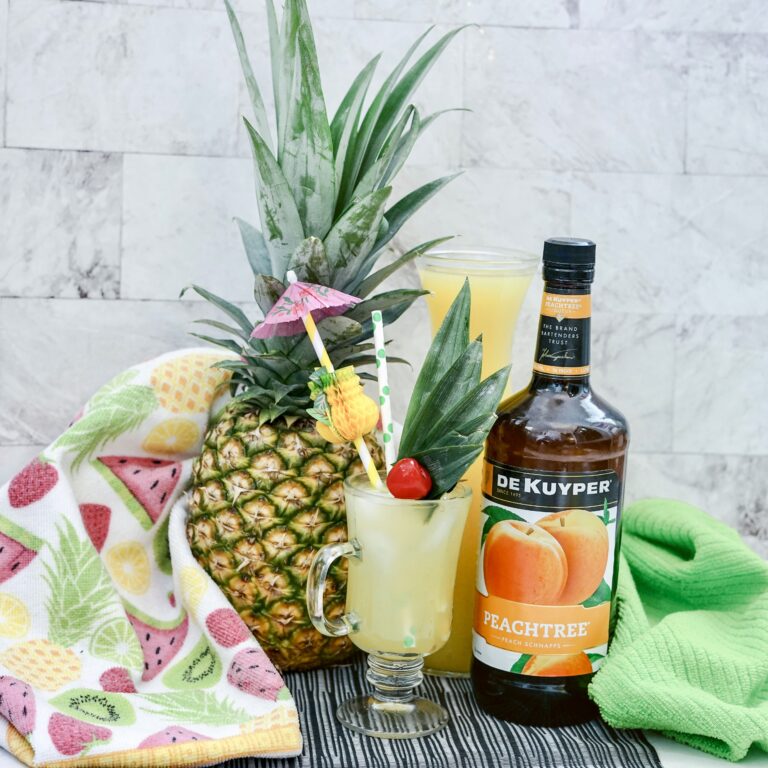 Pineapple Fuzzy Navel: The Best Way To End The Day - Tiny Kitchen Divas