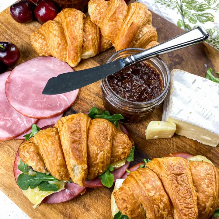 Homemade Cherry Chutney Makes These Croissants Extra Special