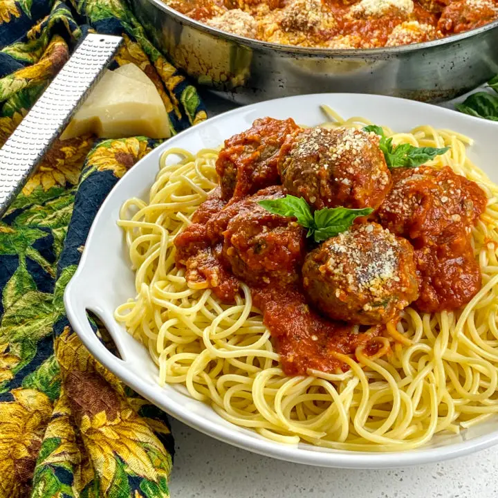 Spaghetti And Homemade Meatballs - A Classic And Delicious Dish! - Tiny ...