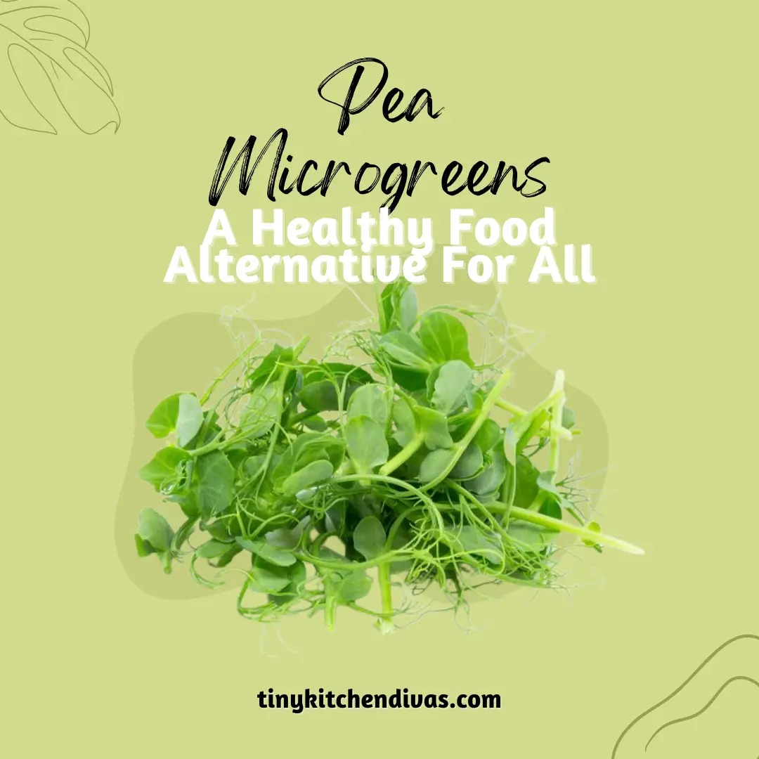 Pea Microgreens: A Healthy Food Alternative For All