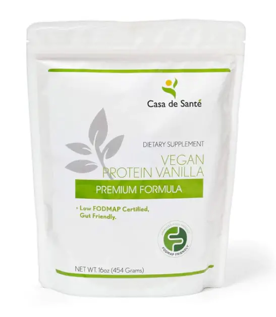 Casa De Sante Low FODMAP Vanilla Protein Powder