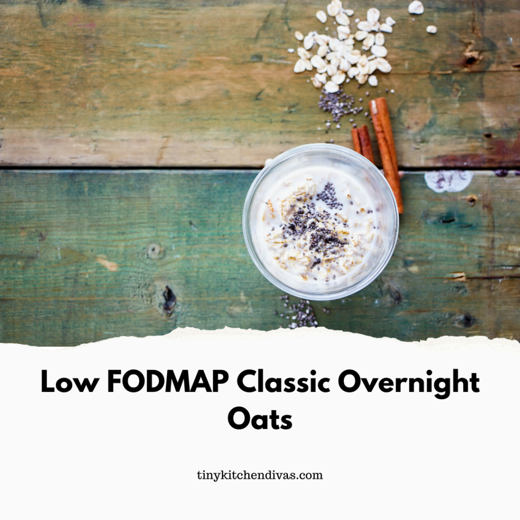 Low FODMAP Classic Overnight Oats