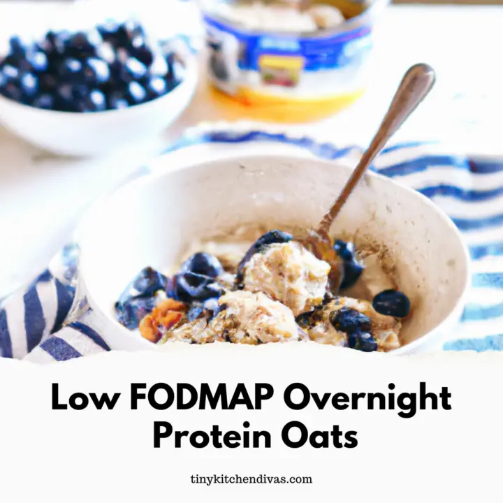Low FODMAP Overnight Protein Oats