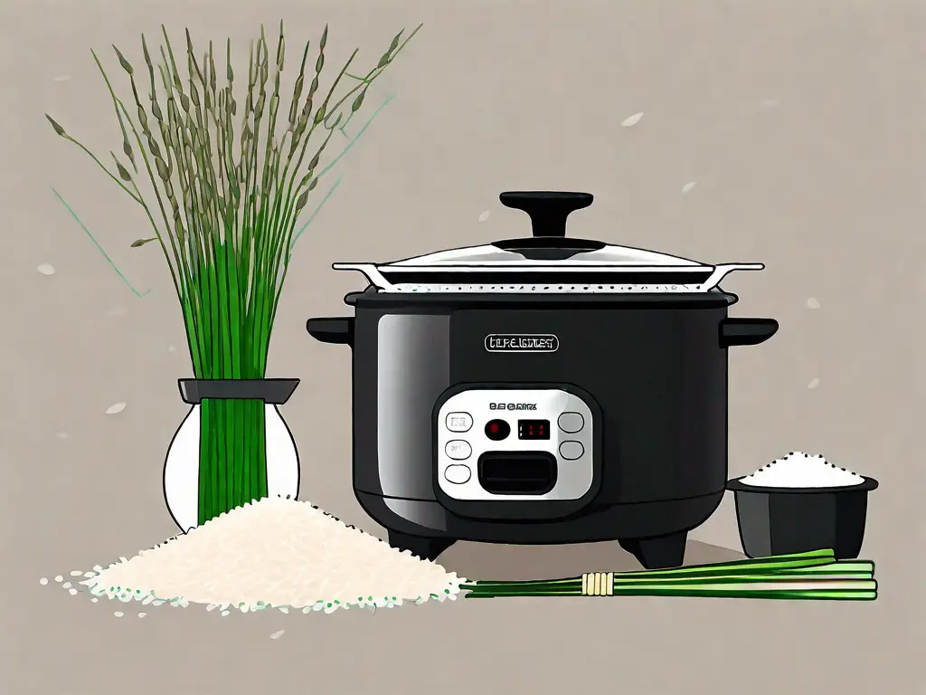 A black decker rice cooker