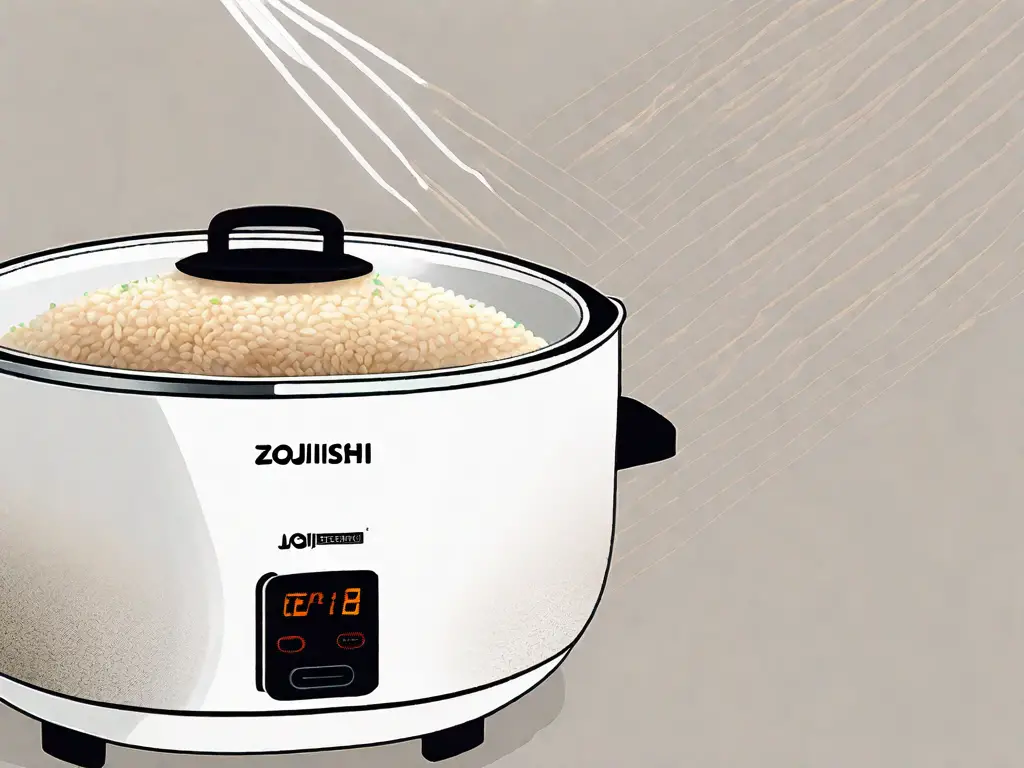 A sleek and modern zojirushi rice cooker