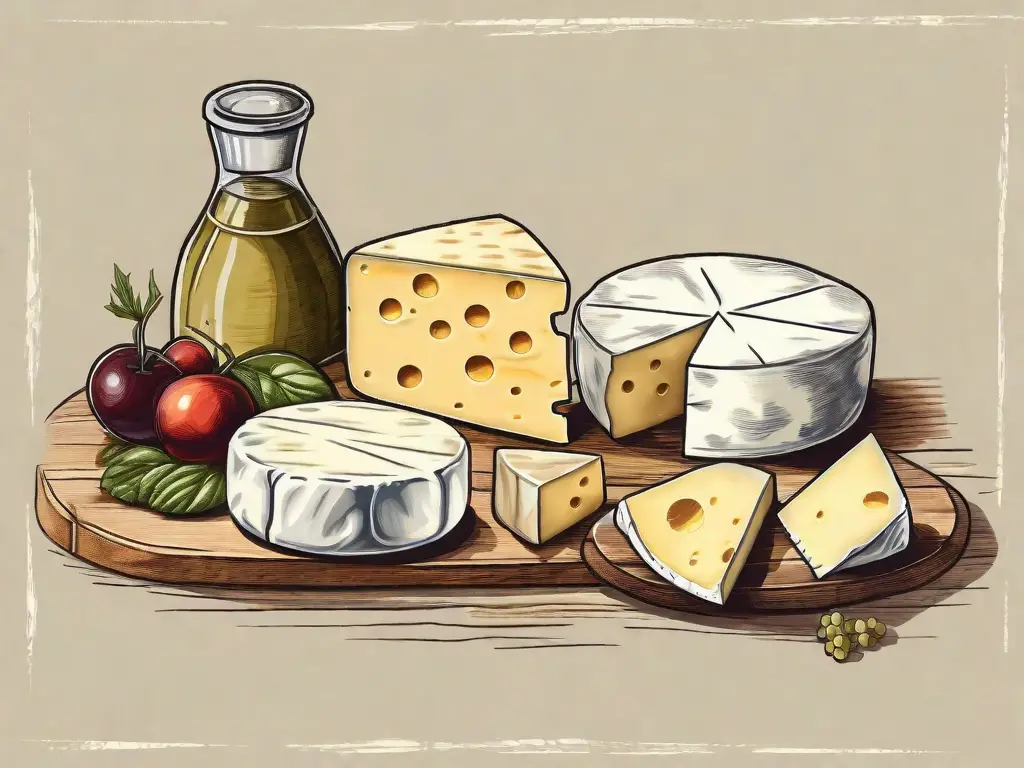 Several types of cheese that can be used as substitutes for reblochon cheese