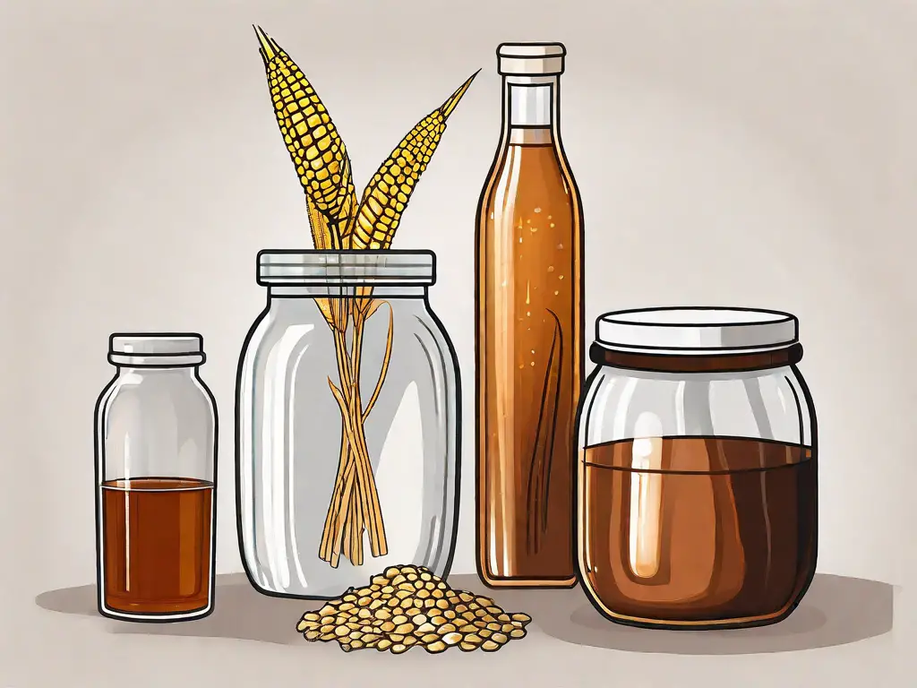 A variety of potential barley malt syrup substitutes like honey