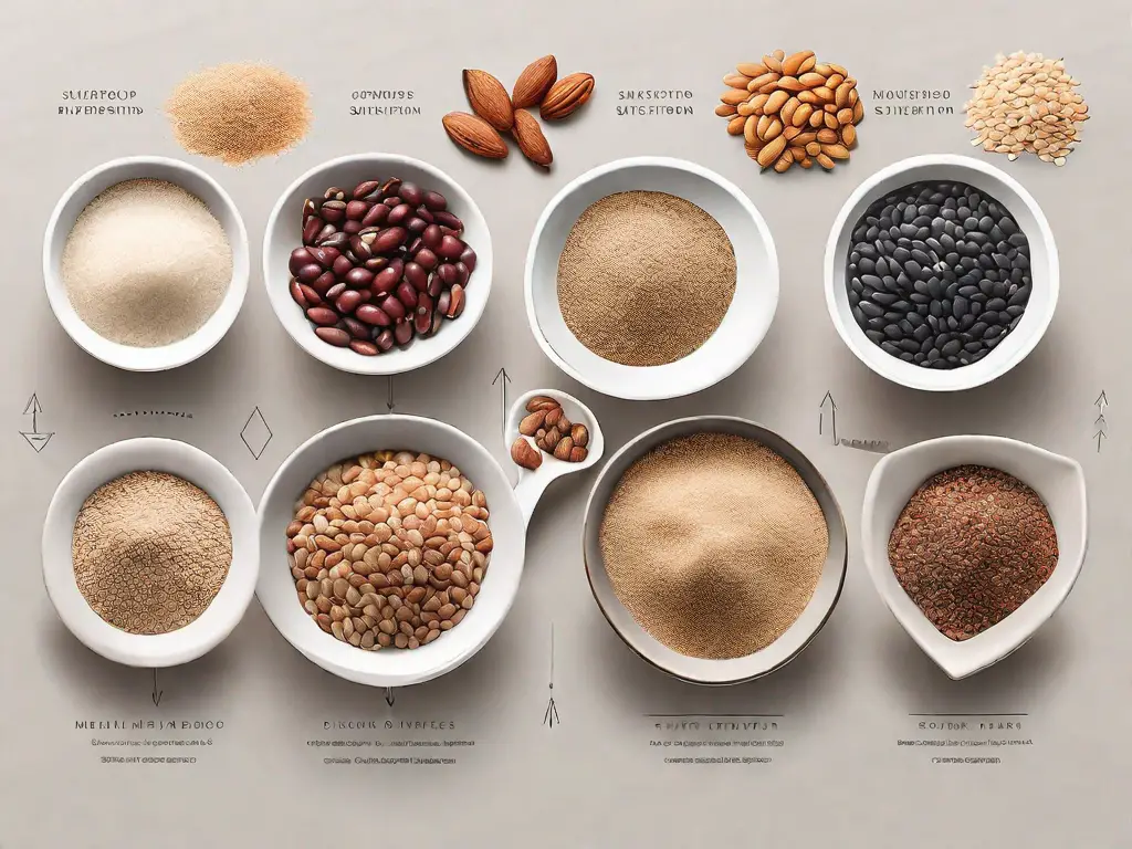 A variety of grains
