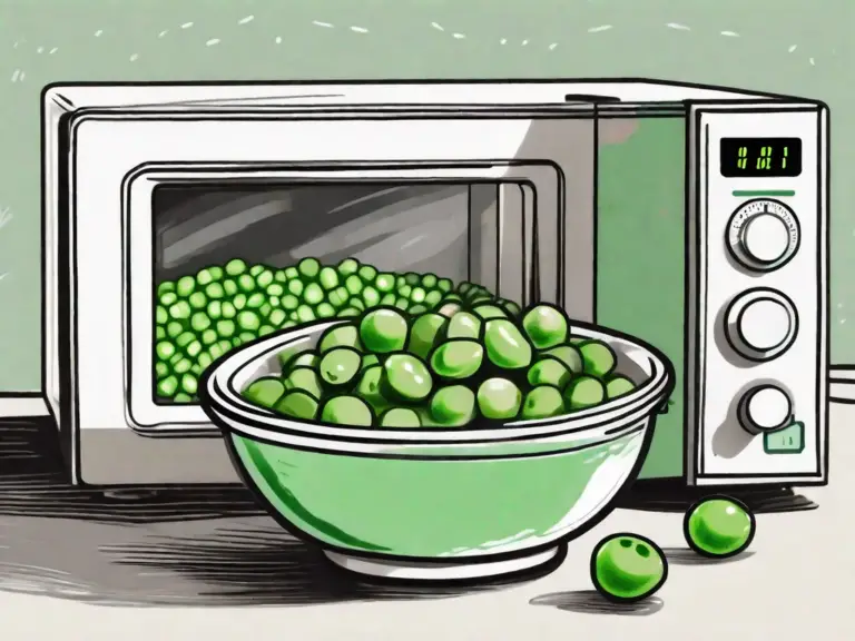 How To Microwave Frozen Peas - Tiny Kitchen Divas