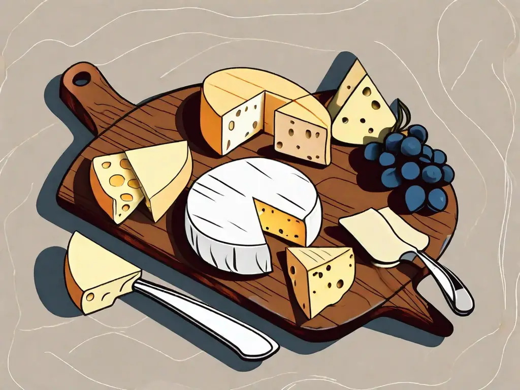 Several types of cheese that can be used as substitutes for brie